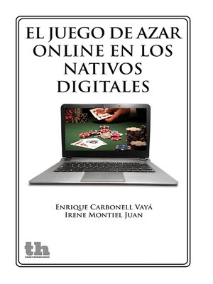 cover image of El juego de azar online en los nativos digitales
